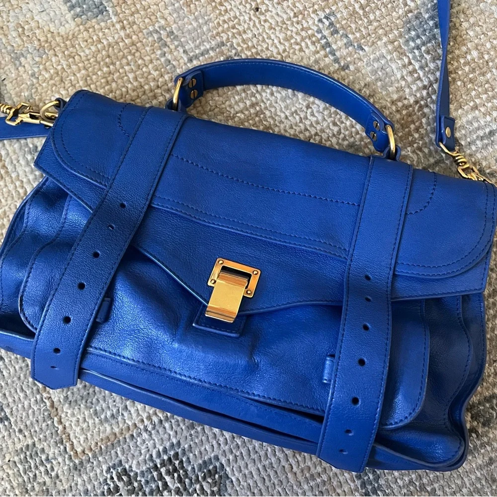 Proenza Schouler - PS1 Medium Bag - Blue - Picture 2 of 8